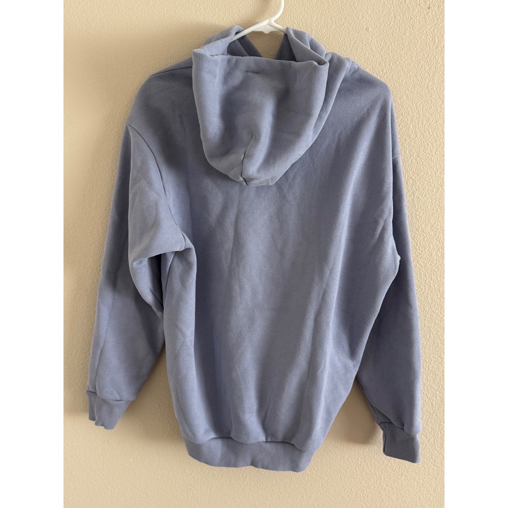 Vuori Restore Hoodie Womens XS Dusty Blue Organic Cotton Sweatshirt VW2002 - Picture 3 of 5